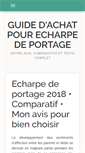 Mobile Screenshot of echarpes-de-portage.com